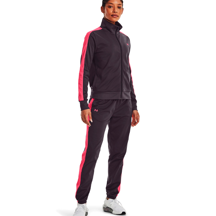 Costum sportiv Under Armour UA W TRICOT TRACKSUIT / Femei / XL / Violet  photo 3